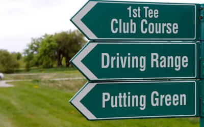 Alpharetta, GA – Sign Company Offers Custom Directional Signs for Golf Courses